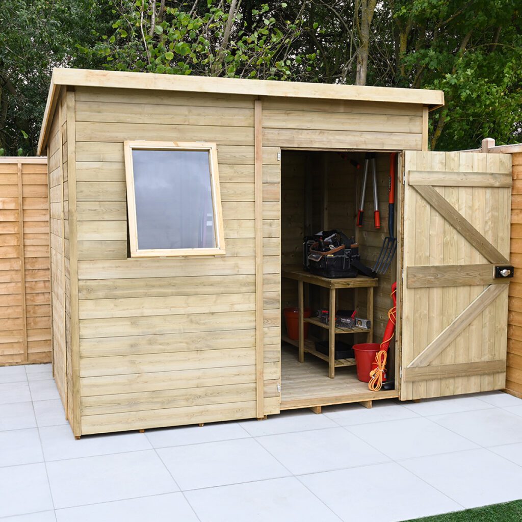 Timberdale 8×6 Pent Shed 5013053189214 2